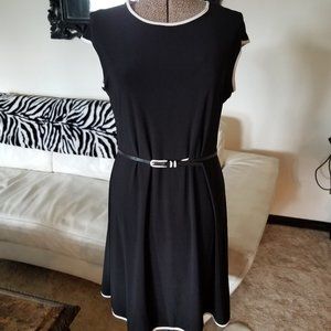Annalee + Hope Black and White Casual Dress Sz L